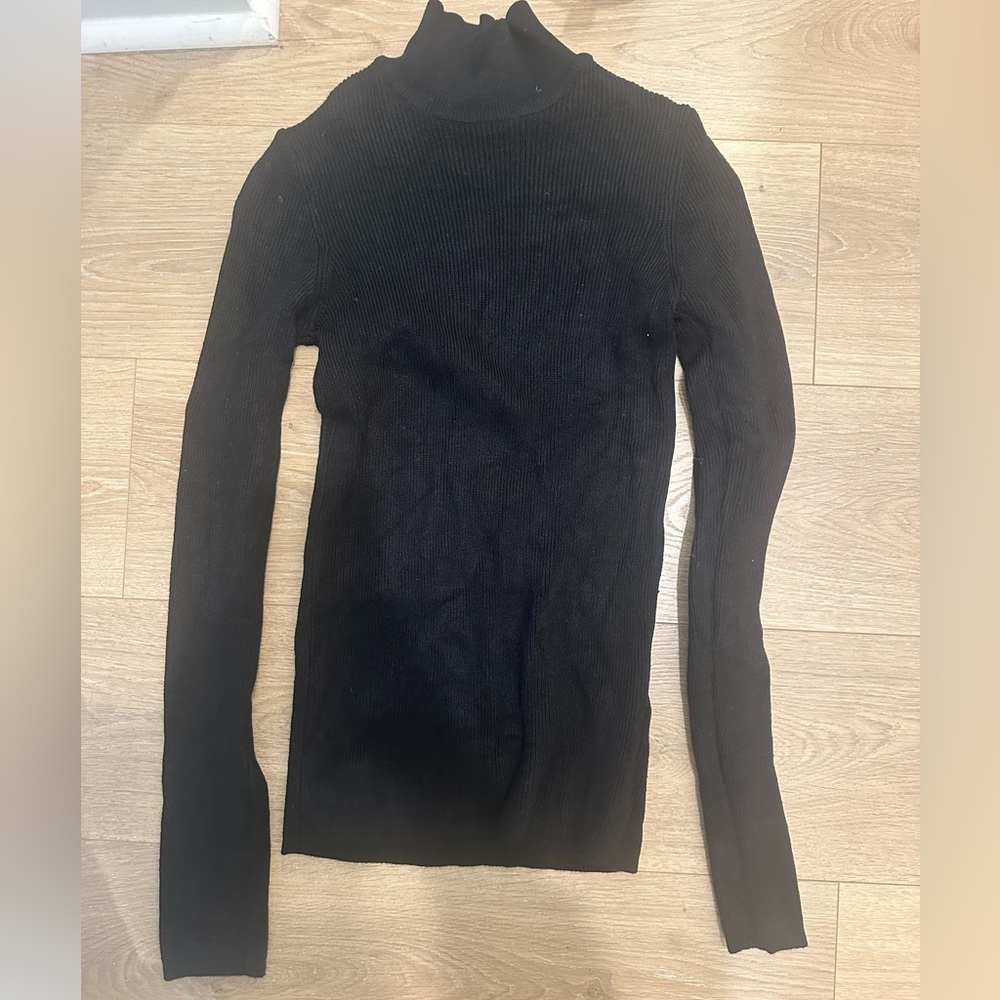 NAKED Top black turtleneck